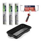 Kit Big Atlas Com Bandeja + Garfo + 3 Rolo Resimax 46cm Kit Big Atlas Com Bandeja + Garfo + 3 Rolo Resimax 46cm