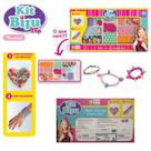 Kit Biju Infantil Miçangas Fazer Colares Pulseira Pequeno