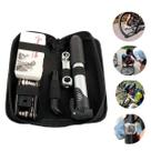 Kit Bike Bicicleta Bolsa Reparo Chaves Bomba Ar Remendo Pneu