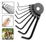 Kit Bike Jogo Chaves Allen L Hexagonais 8 Peças 1,5 A 8mm