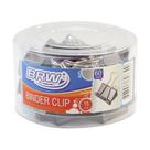 Kit Binder clips 15 mm 60 un Brw