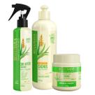 Kit Bio Estratus Cachos Finalizador 500ml + Day After 300ml + Mascara Banho de creme 250g Kit Bio Estratus Cachos Finalizador 500ml + Day After 300ml + Mascara Banho de creme 250g