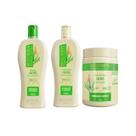 Kit Bio Extratus Cachos Sh+Cond 500ml+B.Creme 1kg