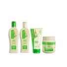 Kit Bio Extratus Cachos Sh+Cond+B.Creme 250ml+Gelatina 150g