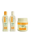 Kit Bio Extratus Camomila e Girassol Sh+Cond 250ml+Banho de Creme 250g