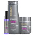 Kit Bio Extratus Grisalhos desamarelador Shampoo 250ml + Máscara 250g + Sérum 55ml