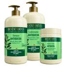 Kit Bio Extratus Jaborandi Antiqueda Shampoo Condicionador Máscara 1Litro/1Kg