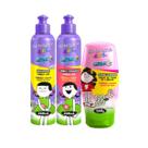 Kit Bio Extratus Kids Liso Shampoo 240ml + Condicionador 240ml + Finalizador 150g