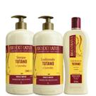 Kit Bio Extratus Tutano Shampoo 1L + Condicionador 1L + Creme de Silicone 500g
