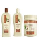 Kit Bio Extratus Umectante Óleo de Coco Sh+Cond 500ml+Banho Cr 1kg