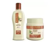 Kit bio extratus umectante óleo de coco Shampoo 250ml + BC 250gr
