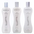 Kit BioSilk Silk Therapy: Shampoo, Condicionador e Sérum para Cabelos