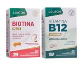 Kit Biotina Plus + Vitamina B12 Metilcobalamina (60 cápsulas) - Lauton Kit Biotina Plus + Vitamina B12 Metilcobalamina (60 cápsulas) - Lauton
