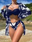 Kit Biquini Moda Pluz Size Elegante - Tamanho G