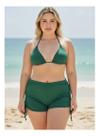 Kit Biquíni + Saída De Praia Conforto Estilo Plus Size