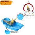 Kit Birds Banheira Grande Color + Balanço Diversao Passaros