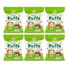 Kit Biscoito de Arroz Mini Puffs Brócolis e Maçã Nhami Mami - 6 unidades de 15g Kit Biscoito de Arroz Mini Puffs Brócolis e Maçã Nhami Mami - 6 unidades de 15g