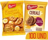 Kit Biscoitos Bauducco Em Sache Cereale Banana 100Und