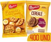 Kit Biscoitos Bauducco Em Sache Cereale Banana 400Und