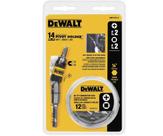 Kit Bits Adaptador Angular Magnético Dewalt 14 pçs DWPVTC14