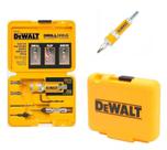 Kit Bits Brocas Escariador Troca Rapida Dewalt 8pçs DW2730