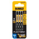 Kit Bits de Impacto Ph2 Flextorq 5,7cm Dewalt DWAF2PH2IR3