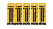 Kit Bits Longo PH2 Maxfit 8cm Dewalt Dwa3ph2-1 com 5 pçs