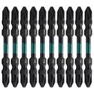 Kit Bits Ponta Dupla Philips Ph02 X 11cm Imantado Impacto St59812 10 Un - SATA