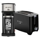 Kit Black Cadence - Cafeteira Vambora e Torradeira Croc