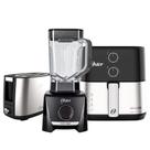 Kit Black Inox Oster - Fritadeira - Liquidificador Torradeira