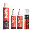 Kit Blend Capilar Shampoo, 2 Tônico Crescimento Blend Barba Kit Blend Capilar Shampoo, 2 Tônico Crescimento Blend Barba