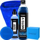 Kit Blend Cleaner Wax e Moto v Limpeza Eficiente Brilho e Proteção