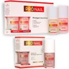 Kit Blindagem de Unhas Pró Nail Miss Colors Fase 1 e Fase 2 + Fase 3 Gel Coat Nude Fortalecedor com Fibras de Nylon