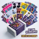 Kit Blister Guerreiras do K-Pop Oficial 50 Envelopes De Figurinhas (250 Cromas) - Netflix Editora Pixel