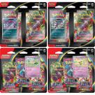 Kit Blister Triplo E Quadruplo Me02 Fogo Fantasmagórico 88 Cartas Whimsicott Weavile Sneasel Cottonne Português