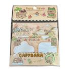 Kit Bloco de Notas Adesivo Capivara Capybara Colorido