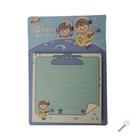 Kit Bloco de Notas Autoadesivo Astronauta Cores:Azul