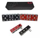 Kit Bloco Distribuidor 6x6 12via Barramento C/ Adaptador Som