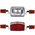 Kit Bloco Optico / Lanterna e 4 Piscas Cg 125 99 Kit Bloco Optico / Lanterna e 4 Piscas Cg 125 99
