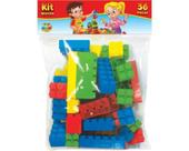Kit Blocos 36 Peças 331 GGB Kit Blocos 36 Peças 331 GGB