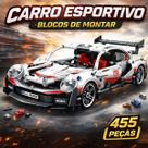 Kit Blocos Carro Esportivo 455 Peças Montável Educativo Presente Em Estoque