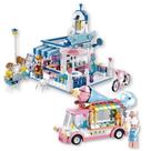Kit Blocos de Montar Cubic Multikids Cafeteria 289 peças Carrinho Sorvete 145 peças Kit Blocos de Montar Cubic Multikids Cafeteria 289 peças Carrinho Sorvete 145 peças