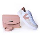Kit Blogueira Bolsa Clutch Tenis e Tenis Feminino