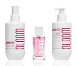 Kit Bloom Majesty Body Splash+ Body Cream+ Perfume Capilar