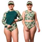 Kit Blusa Uv + Top com Bojo + Hot Pant Praia Fitness + Brinde Viseira Estampado Kit Blusa Uv + Top com Bojo + Hot Pant Praia Fitness + Brinde Viseira Estampado