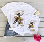 Kit blusas personalizado mãe e filha Kit blusas personalizado mãe e filha