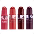 Kit Blush em Stick Ruby Kisses Melon Pop! Com 4 Kit Blush em Stick Ruby Kisses Melon Pop! Com 4