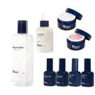 Kit Bluwe Completo 2 Gel 30g + Gel Base 11ml + Preparadores