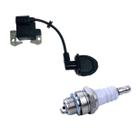 Kit Bobina Ignição Cdi + Vela Mini Moto / Quadriciclo 49cc