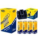 Kit Bobina Ignicao Jogo Cabos E Velas Ignicao - Gol 2008 A 2012 - Cvmv2502 / K7Rtcmm / Bi0060Mm / Kit01614